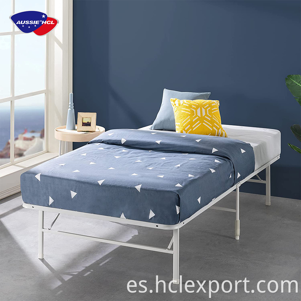 plataforma de hotel de doble tamaño premium Twin Sturd Metal Bed Frame Mattress Foundation Base